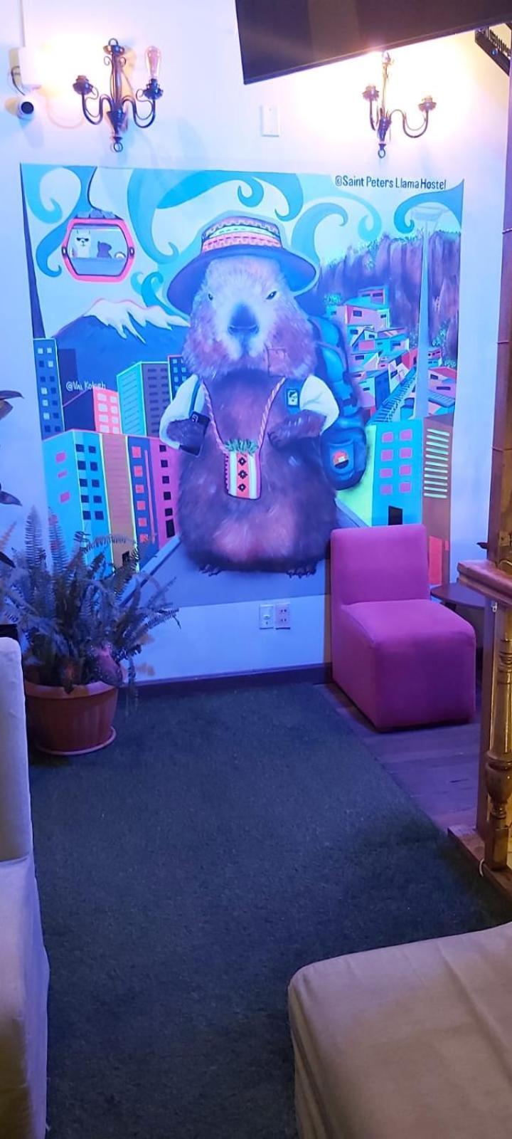 Saint Peter'S Llama Hostal La Paz Buitenkant foto